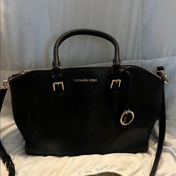 Michael Kors Black Satchel Bag - Picture 1 of 2